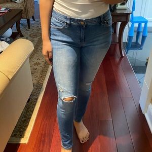 White House Black Market Skimmer Jeans